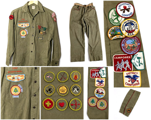 Camicia uniforme bsa boy - boy, scout