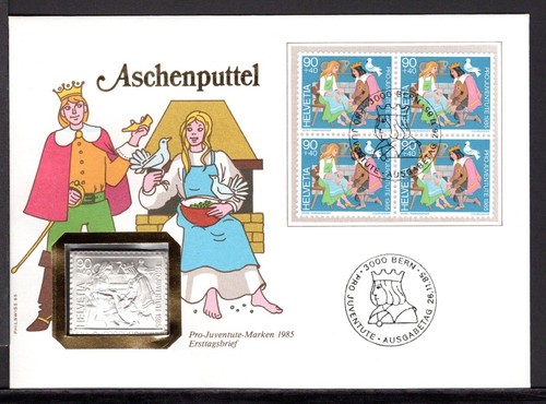 Svizzera 1985 medaglia - svizzera,