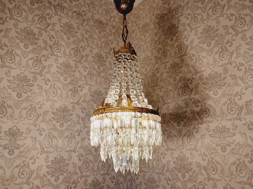 Lampadario antico - lampadario, a
