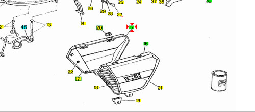 Fianchetto grezzo moto - fianchetto, dx