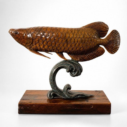 Esclusiva scultura pesce