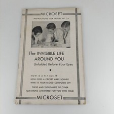 Microset Instructions For
