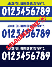 kit nome arco + numero