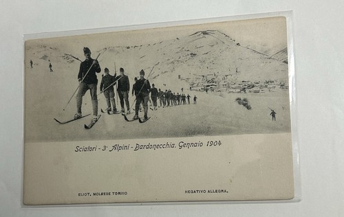 Cartolina sciatori 3 - cartolina, 3°