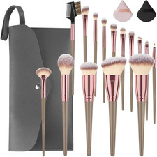 Set Pennelli Make Up, 15Pezzi