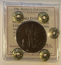 V.E. III 5 centesimi 1909