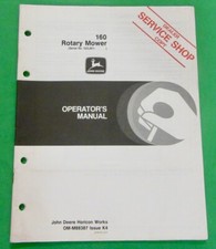 John Deere 160 Manuale