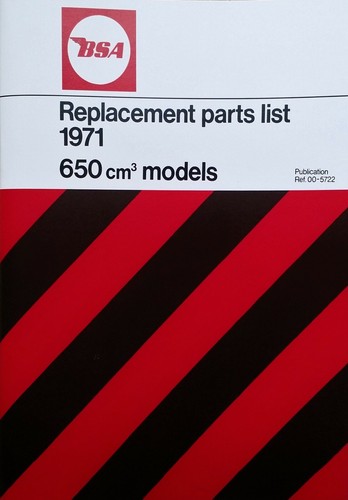 Libro ricambi bsa a65l a65t - bsa,