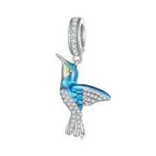 Kingfisher Bird Dangle Charm