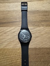 Swatch Gent 1995 Black Globe