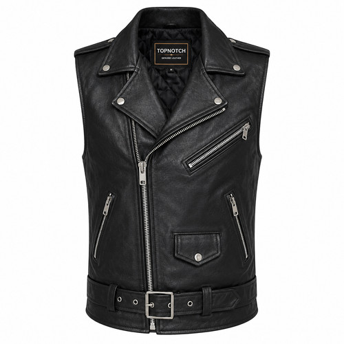 Giubbotto moto uomo - , pelle
