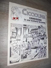 CICCIOLINA CAMERIERA in una trattoria ferrarese - sexy fumetto Ilona Staller