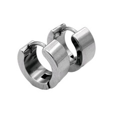 Grande Orecchini Acciaio Inox