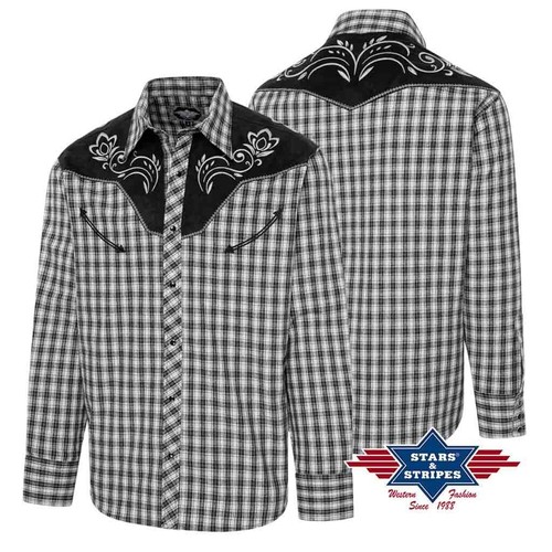 Chemise nera bianca - chemise, a