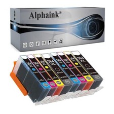 8 CARTUCCE PER HP 364 XL CON CHIP PHOTOSMART 5510 5512 5514 5515 7510 7520 C5370
