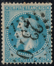 TIMBRE FRANCE EMPIRE N° 29