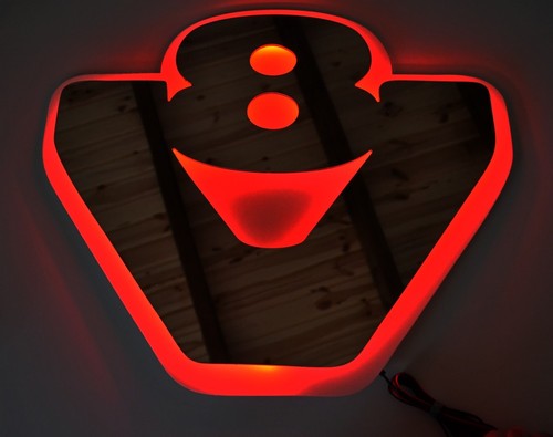 24v led rosso - 24v, argento