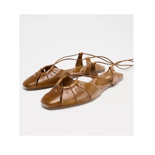 Nwt zara leather tied - zara, cage