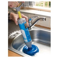 STURA LAVANDINO A POMPA CON VENTOSA PER TUBI LAVELLO LAVANDINI WC BAGNO