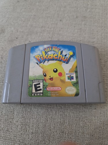 Hey you pikachu - hey, n64