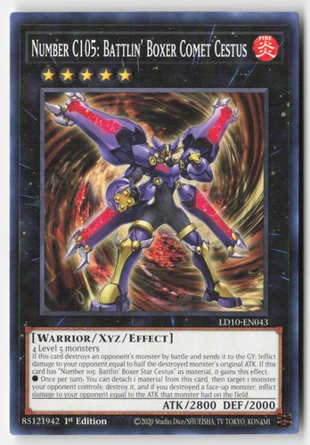 Yugioh numero c105 battlin - numero, c105: