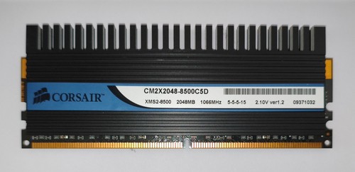 Ram corsair dominator 8gb ddr2 - corsair,