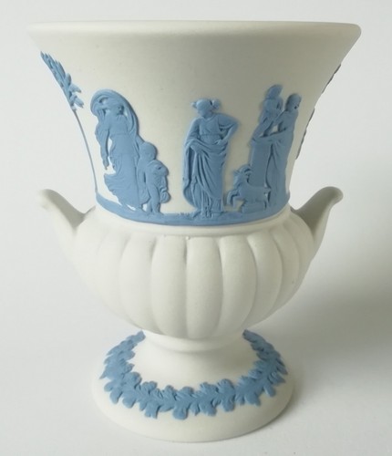 Vaso greco diaspro blu - , su