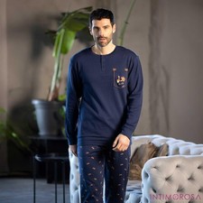 Pigiama uomo a fantasia caldo