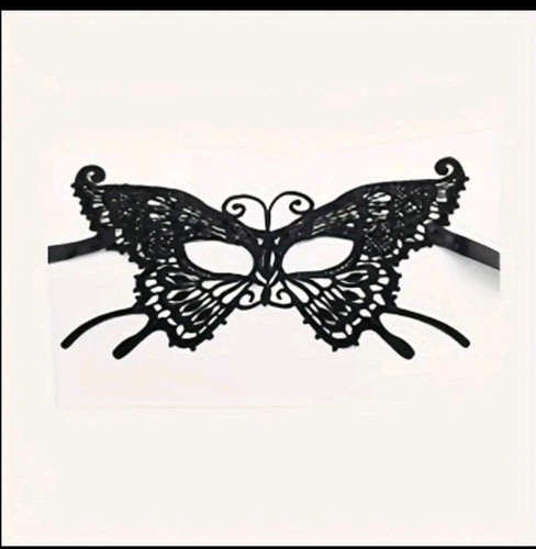 Carnevale maschera nera pizzo - carnevale,
