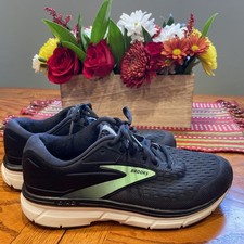 Brooks Dyad 11 scarpe da corsa sneakers donna taglia US 8,5 Medium (B) nero verde 