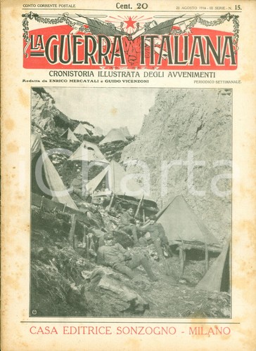 1916 guerra italiana ww1 - 1916, la