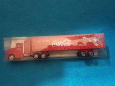 Camion ADM Coca Cola con Luci Vivi il lato del Natale 1/87