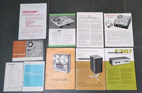 Brochure ferrograph anni - brochure, fi