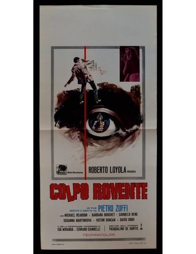 Locandina colpo rovente pietro - colpo,