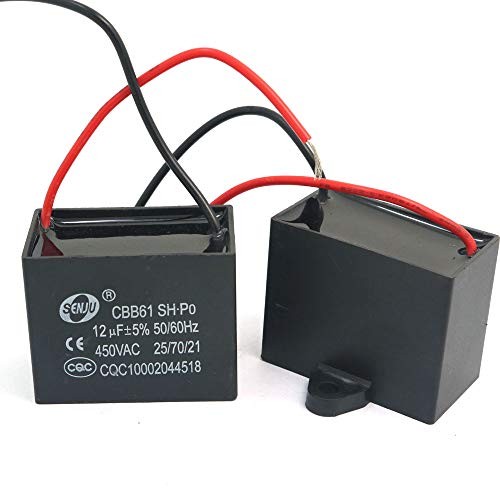 Dollatek 2pcs cbb61 12uf 450v - dollatek,