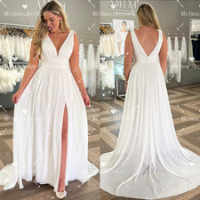 Abiti da sposa in chiffon con