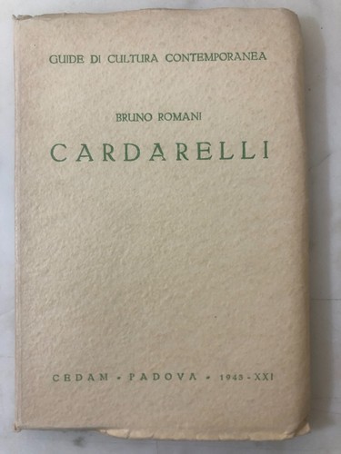 Libro vincenzo cardarelli - libro,