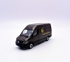 modellino auto furgone scala 1:87 herpa mercedes benz sprinter UPS modellismo