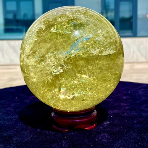 Sfera citrino giallo