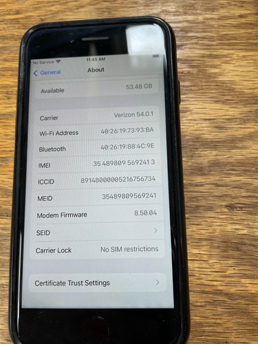 Apple iphone a1863 gb - apple,