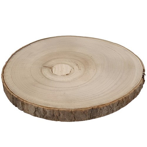 Tronco rotondo fetta - , base