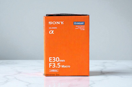 Sony f3 5 sel30m35 - 30, f3.5