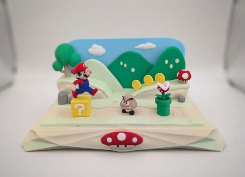 Diorama jeu vidéo super - diorama, du