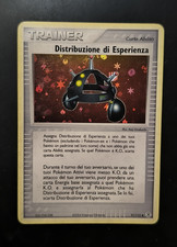 Carta Pokemon DISTRIBUTORE DI ESPERIENZA 91/112 EX RossoFuoco e VerdeFoglia ITA