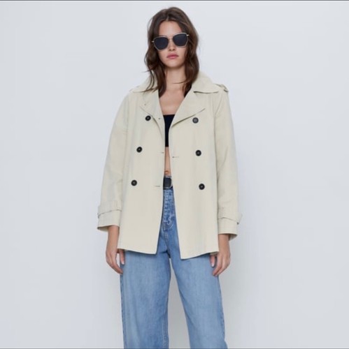Zara double breasted - zara,