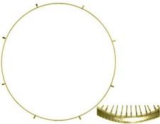 NUOVO! LOWRIDER Bicicletta 26" QUADRATO Ruota Torta CERCHIO CUSTOM Bici TRIM GOLD