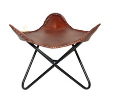 Puff In Pelle Buffalo Comodo