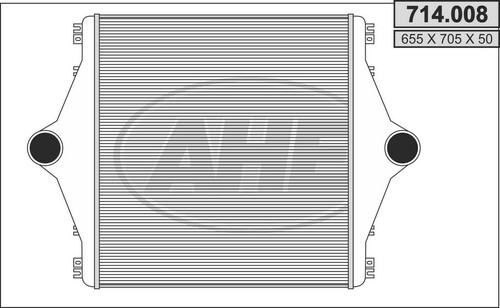 Intercooler iveco eurostar - iveco,