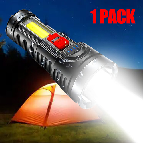 Torcia led ricaricabile usb - led,
