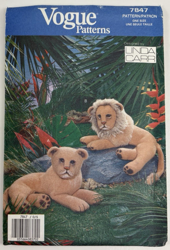 Vogue 7847 peluche - vogue,